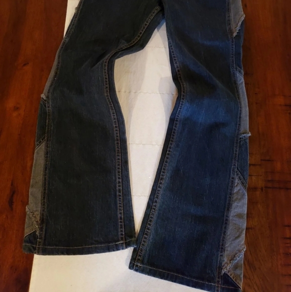 90s Vintage Patchwork Jeans - Picture 5 of 13